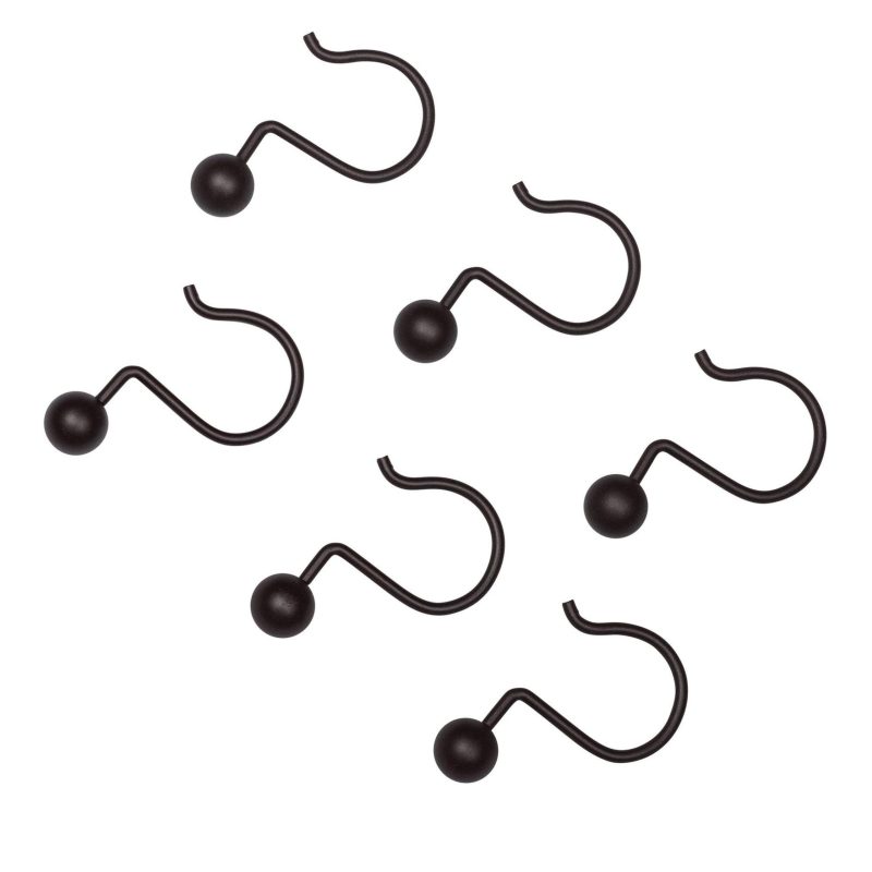 Bath | 12-Pk. Never Rust Bronze Shower Hook Set Bath Bath