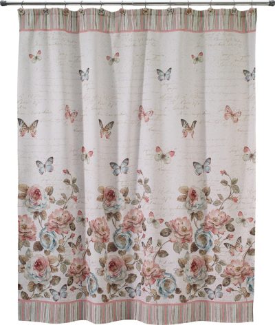 Bath | Butterfly Garden Shower Curtain Bath Bath