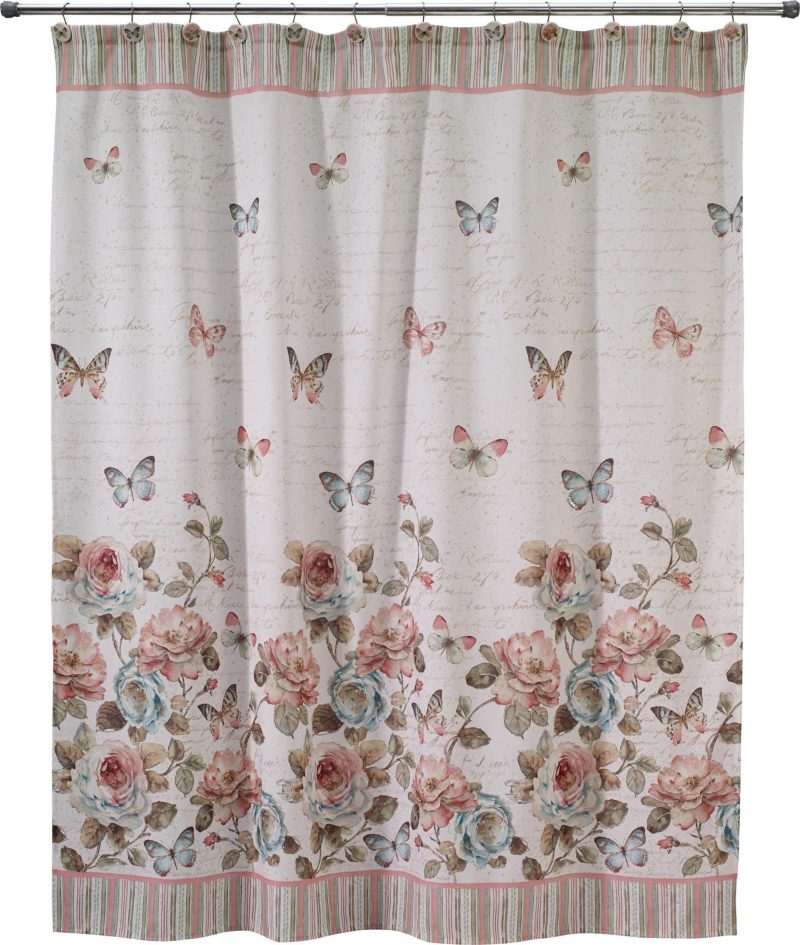 Bath | Butterfly Garden Shower Curtain Bath Bath