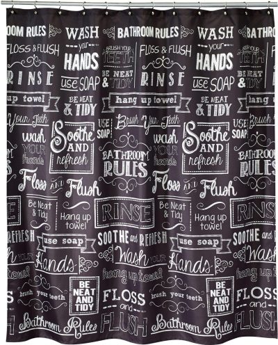 Bath | Chalk It Up Shower Curtain Bath Bath