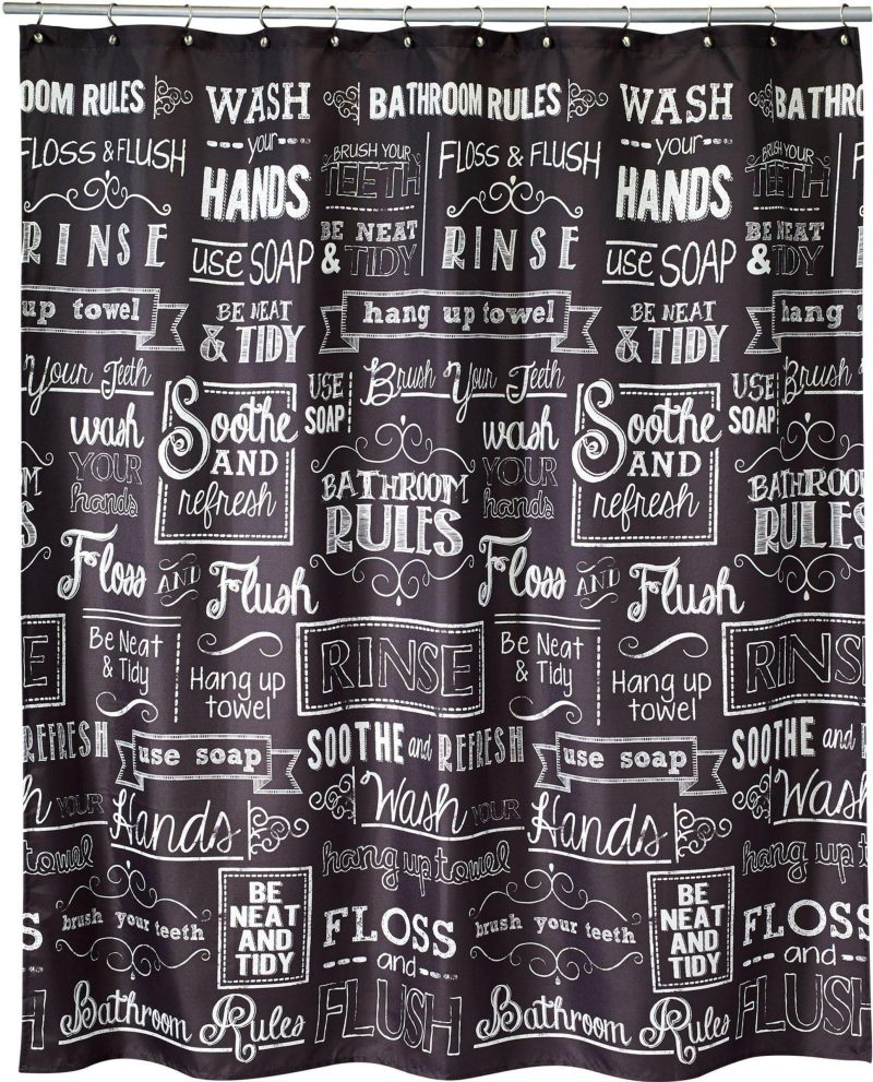 Bath | Chalk It Up Shower Curtain Bath Bath