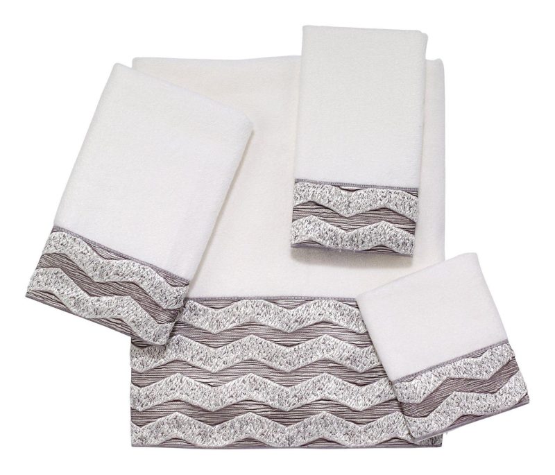 Bath | Chevron Bicolor Towel Collection Bath Bath