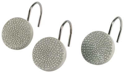 Bath | Dotted Circles 12-Pc. Shower Curtain Hooks Bath Bath