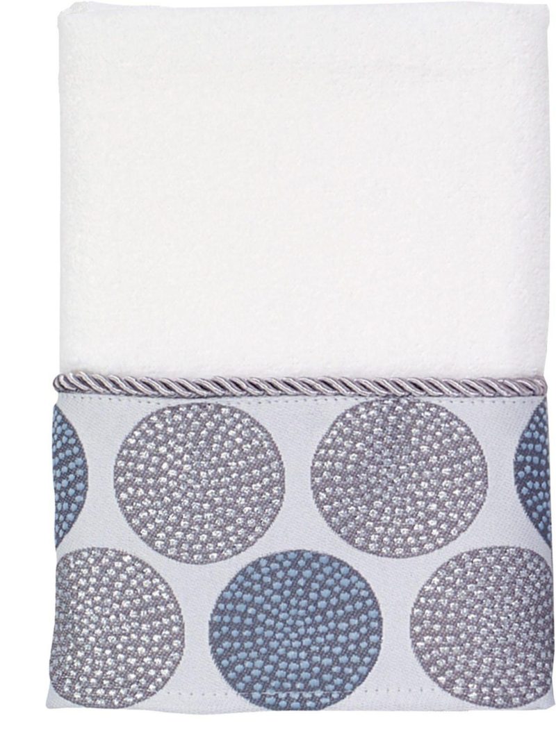 Bath | Dotted Circles Design Towel Collection Bath Bath