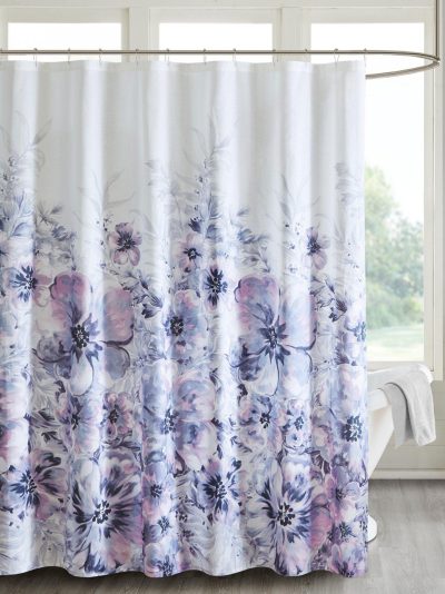 Bath | Enza Floral Shower Curtain Bath Bath