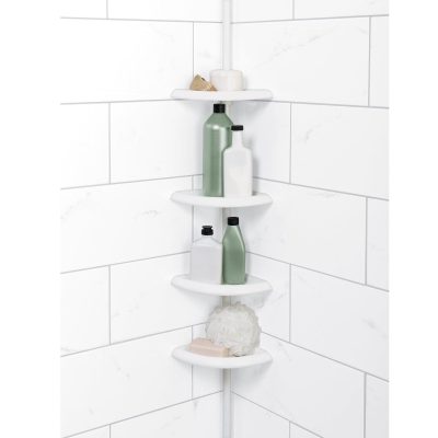 Bath | Expanding Tension Pole Shower Caddy Bath Bath