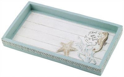 Bath | Farmhouse Shell Bathroom Tray Bath Bath