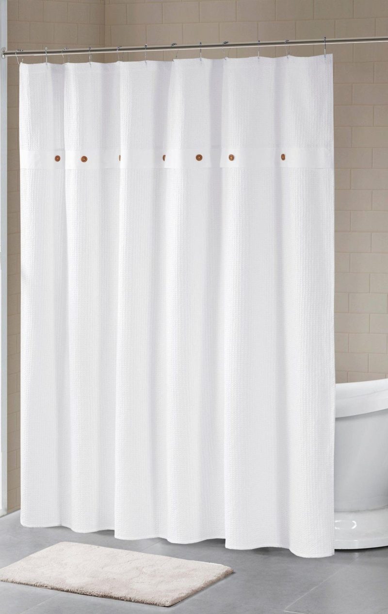 Bath | Finley Waffle Weave Shower Curtain Bath Bath