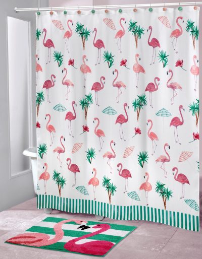 Bath | Flamingo Paradise Shower Curtain Bath Bath