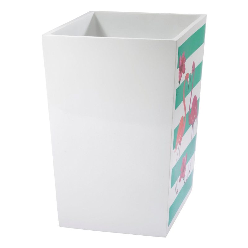 Bath | Flamingo Paradise Wastebasket Bath Bath