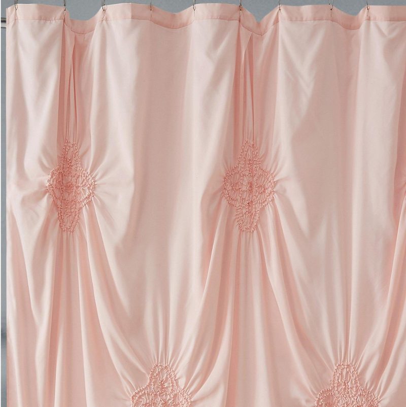 Bath | Georgia Rouched Shower Curtain Bath Bath