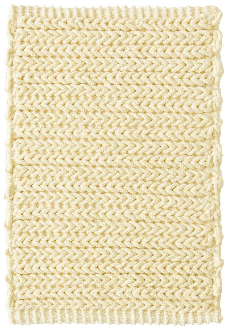 Bath | Lasso Yarn Dyed Chenille Chain Stitch Rug Bath Bath