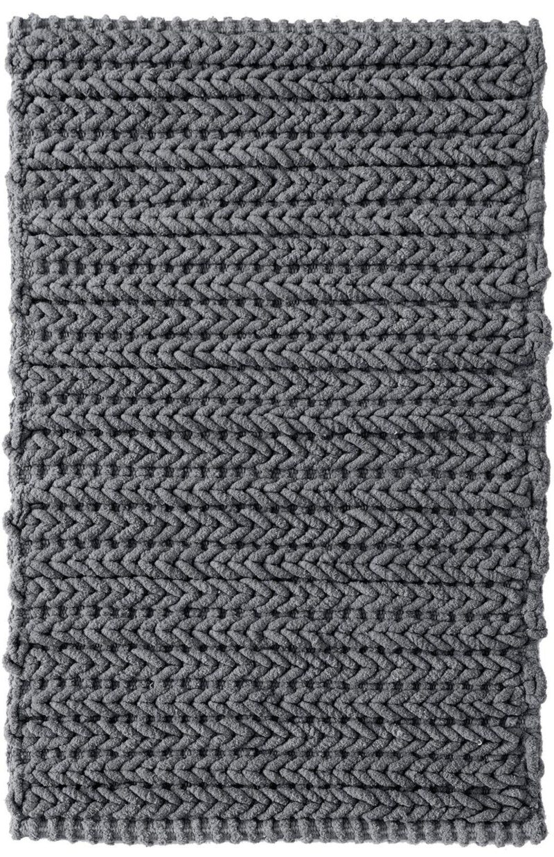 Bath | Lasso Yarn Dyed Chenille Chain Stitch Rug Bath Bath