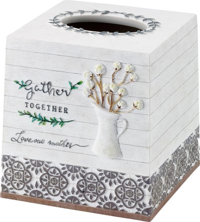 Bath | Modern Farmhouse Tissue Box Cover Bath Bath