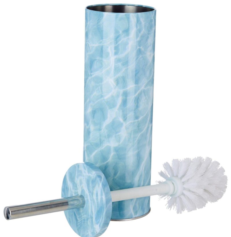 Bath | Ocean Waves Toilet Bowl Brush Bath Bath