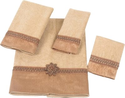 Bath | Rattan Braided Cuff Towel Collection Bath Bath