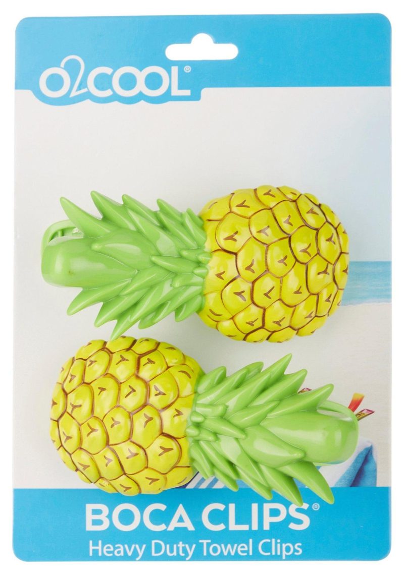 Beach & Pool | 2Pk Pineapple Boca Towel Clips Beach & Pool Beach & Pool