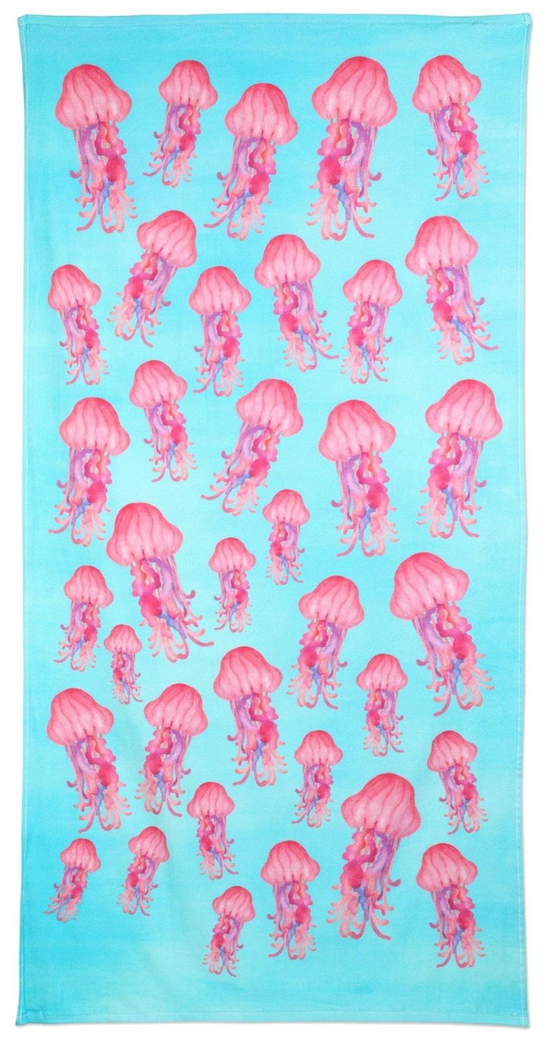 Beach & Pool | 30X60 Jellyfish Print Beach Towel Beach & Pool Beach & Pool