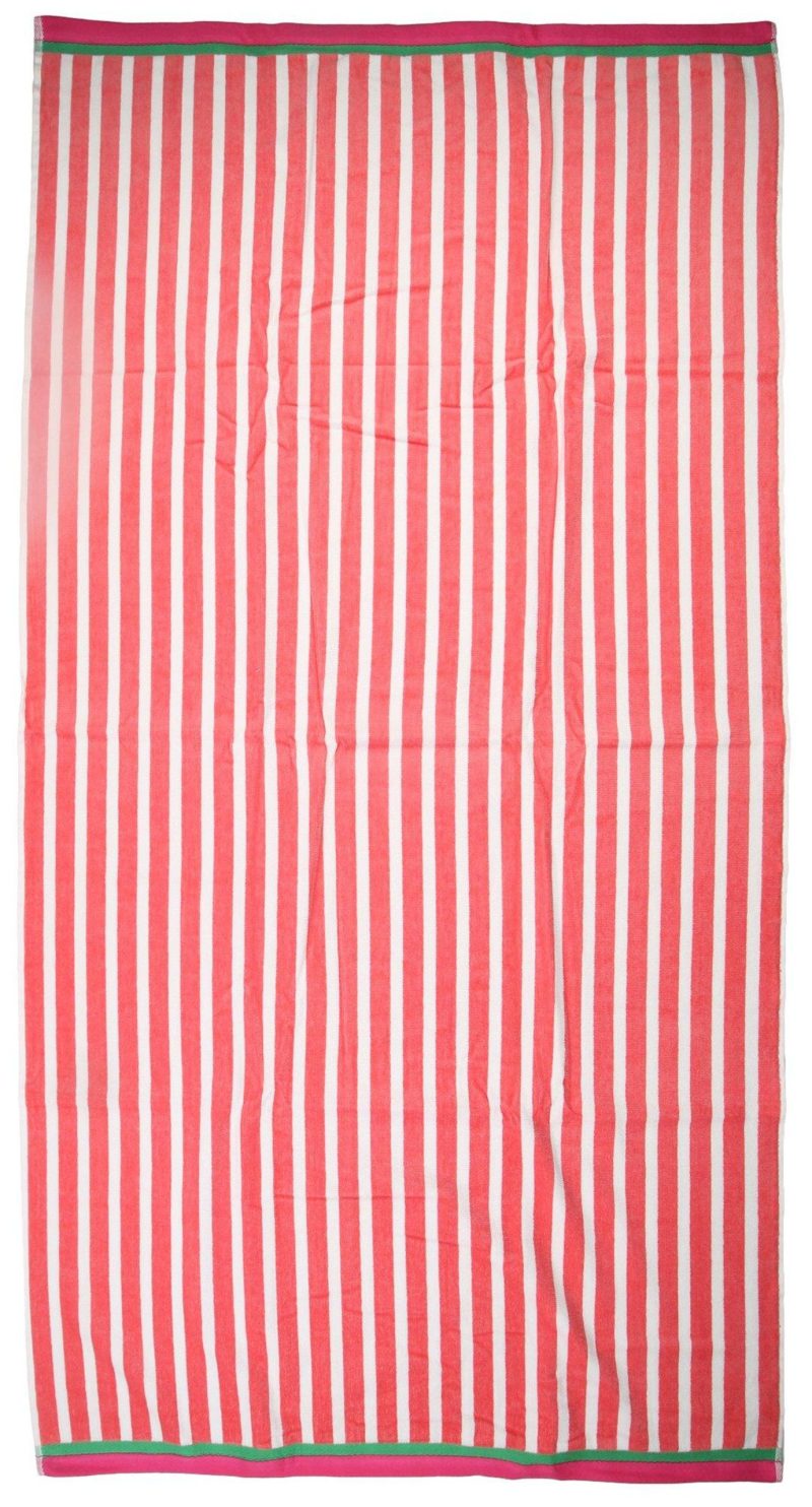 Beach & Pool | 32X62 Velour Stripe Beach Towel Beach & Pool Beach & Pool