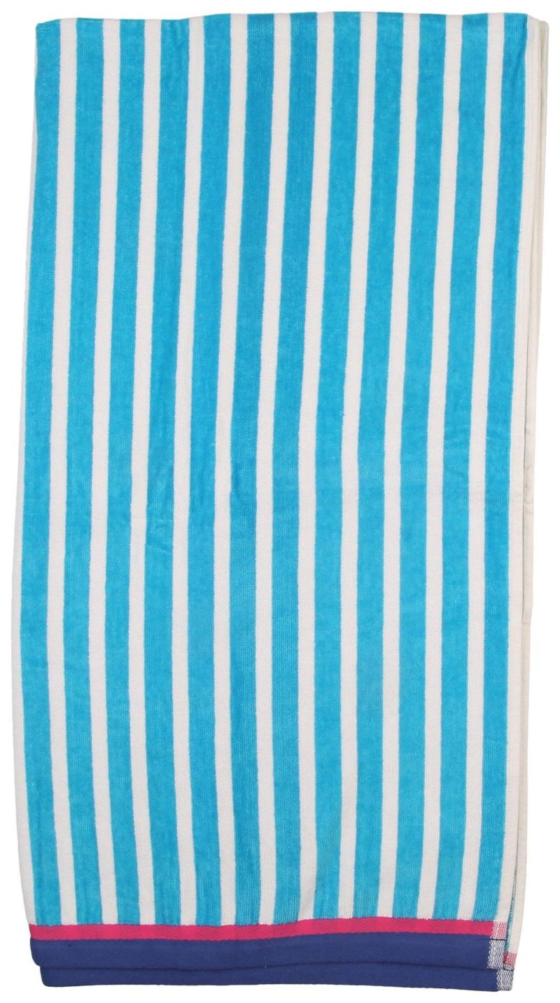 Beach & Pool | 32X62 Velour Stripe Beach Towel Beach & Pool Beach & Pool