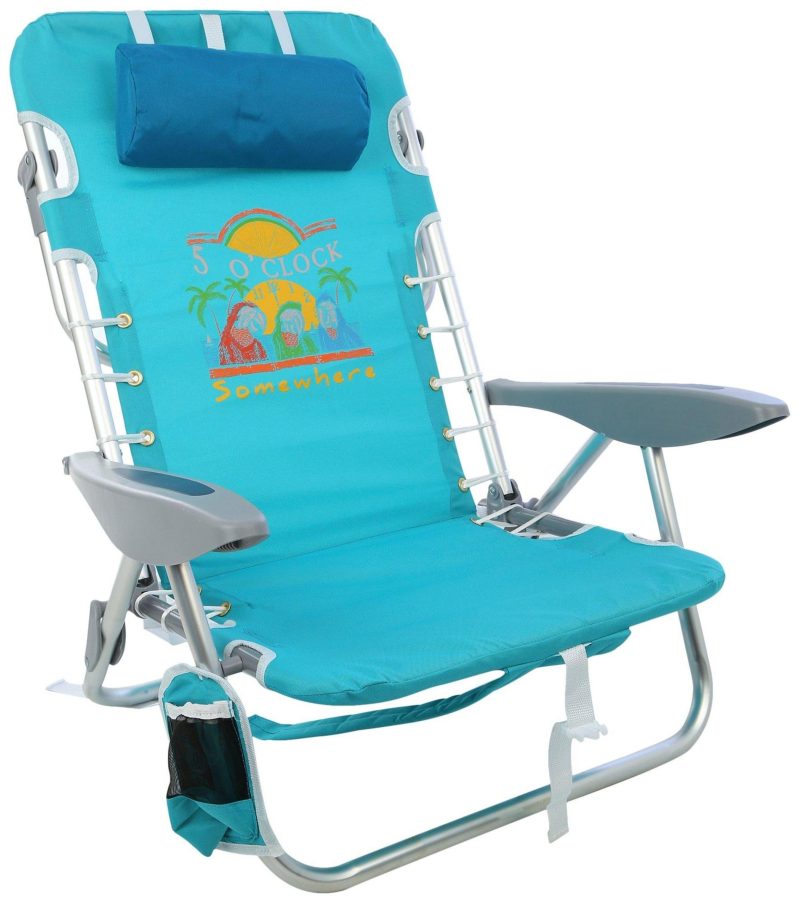 Beach & Pool | 4-Position Lay-Flat Backpack Chair Beach & Pool Beach & Pool