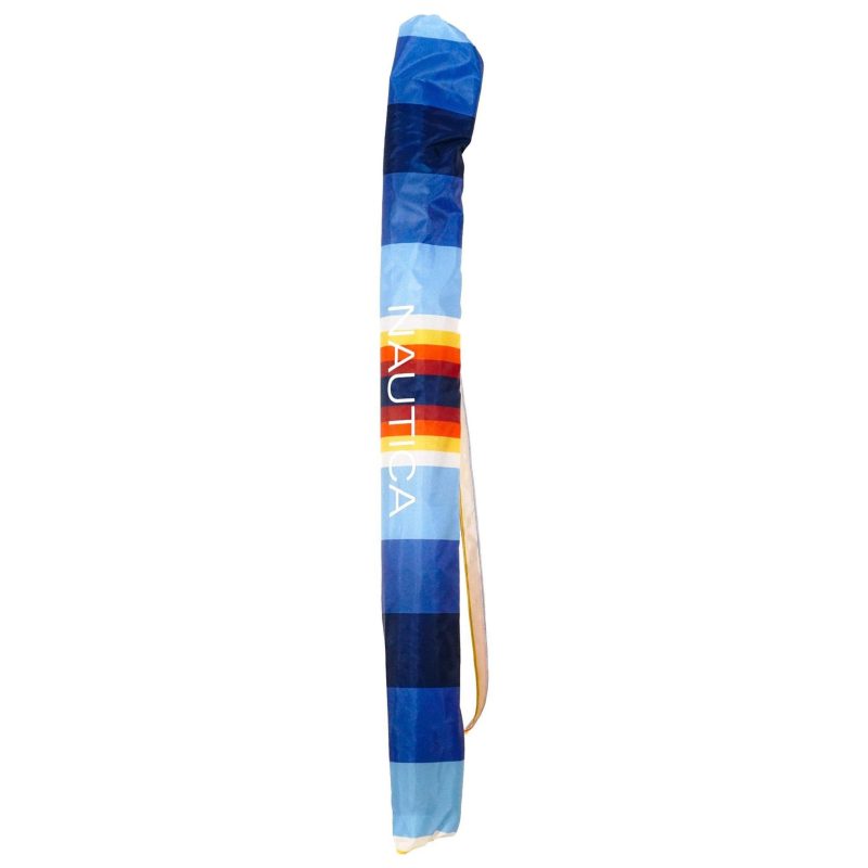 Beach & Pool | 7 Foot Beach Umbrella – Rainbow Border Beach & Pool Beach & Pool