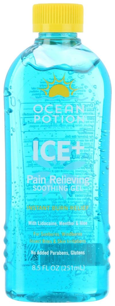 Beach & Pool | 8.5 Fl.Oz. Ice+ Pain Relieving Soothing Gel Beach & Pool Beach & Pool