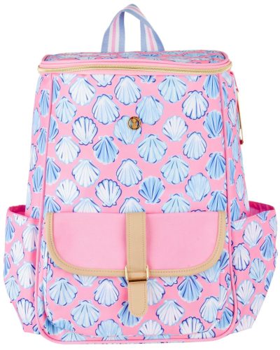 Beach & Pool | Clam Print Backpack Cooler Beach & Pool Beach & Pool