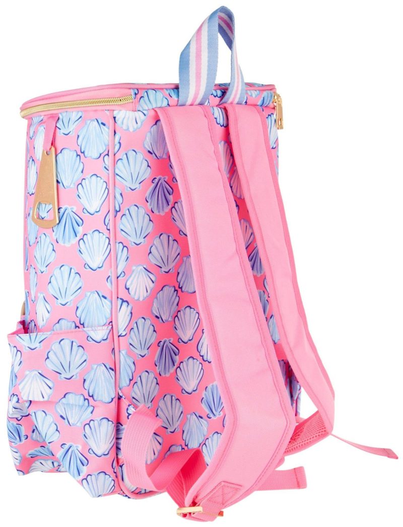 Beach & Pool | Clam Print Backpack Cooler Beach & Pool Beach & Pool