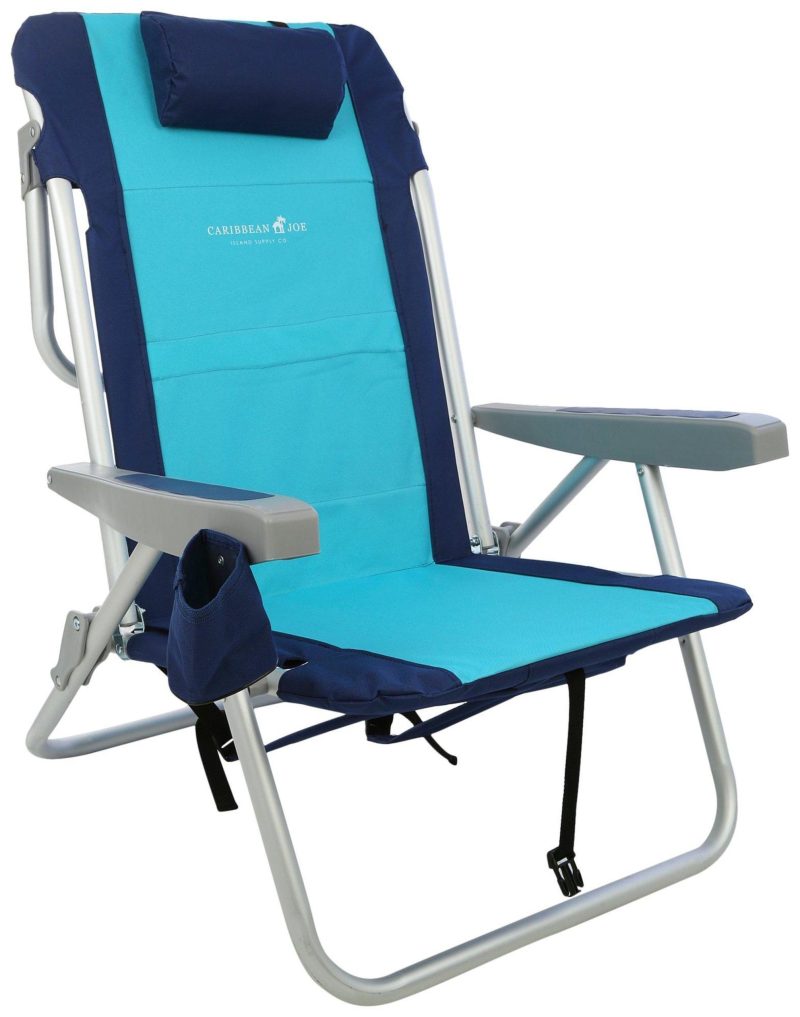 Beach & Pool | Deluxe Cooler Back Pack Chair Beach & Pool Beach & Pool