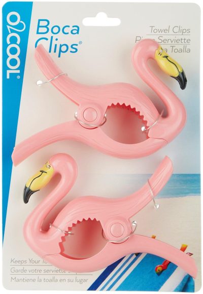 Beach & Pool | Flamingo Towel Clips Beach & Pool Beach & Pool