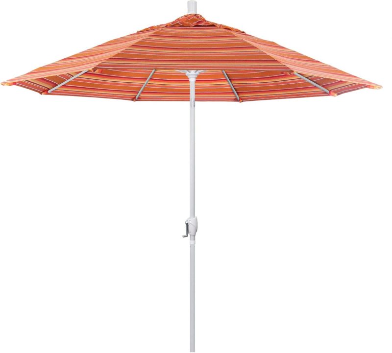 Beach & Pool | Pacific Trail 9" White Pole Umbrella Beach & Pool AZTEC