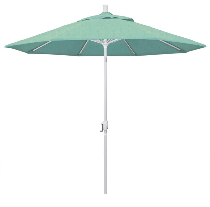 Beach & Pool | Pacific Trail 9" White Pole Umbrella Beach & Pool AZTEC