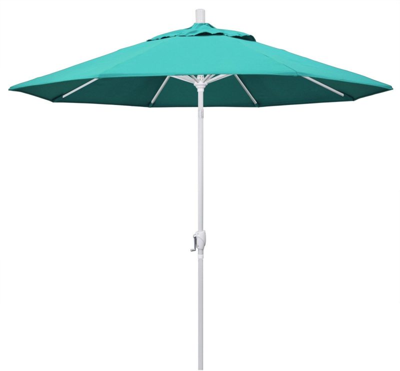 Beach & Pool | Pacific Trail 9" White Pole Umbrella Beach & Pool AZTEC