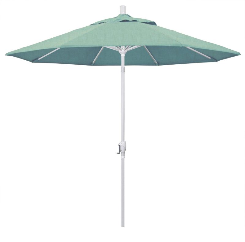 Beach & Pool | Pacific Trail 9" White Pole Umbrella Beach & Pool AZTEC