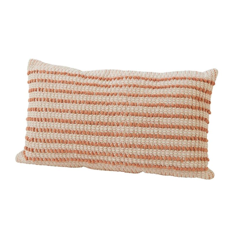 Bedding | 14X24 Scarlet Stripe Decorative Pillow Bedding Bedding