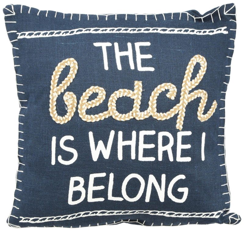 Bedding | 18X18 Beach Decorative Pillow Bedding Bedding