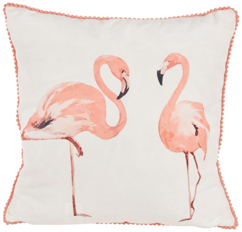 Bedding | 18X18 Flamingo Decorative Pillow Bedding Bedding