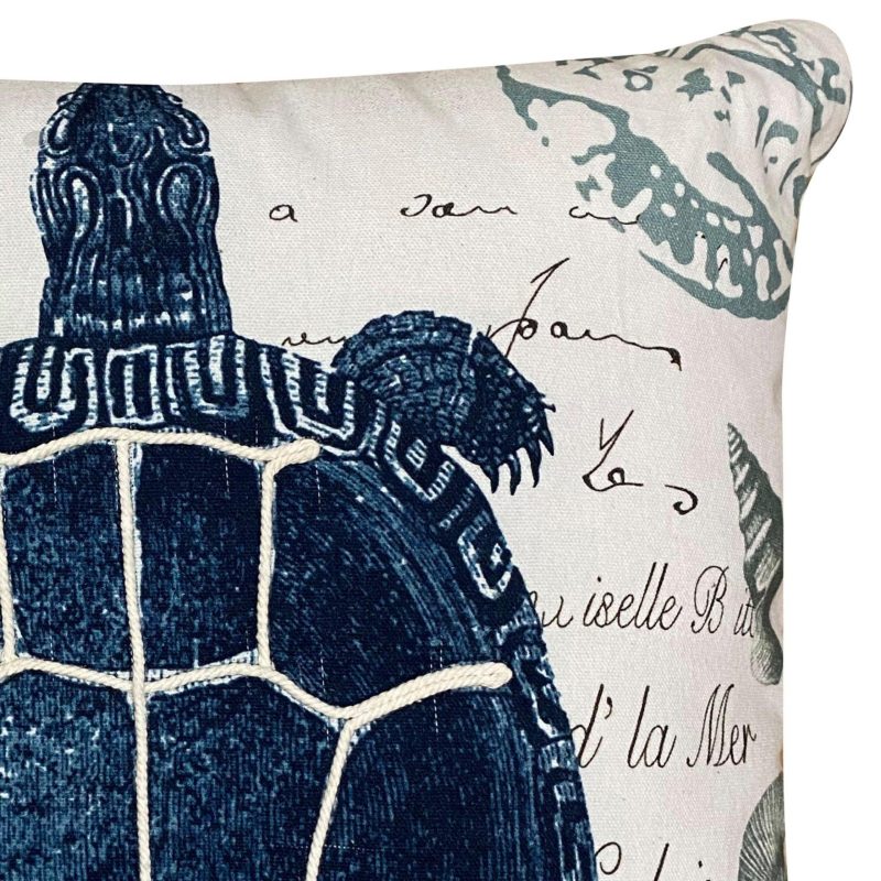 Bedding | 20X20 Nautical Turtle Decorative Pillow Bedding Bedding