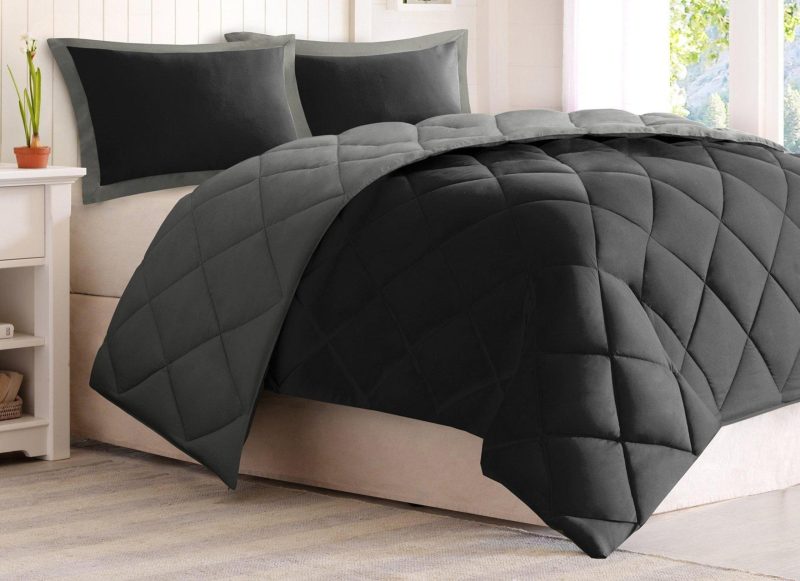 Bedding | 3M Scotchgard Diamond Quilting Comforter Set Bedding Bedding