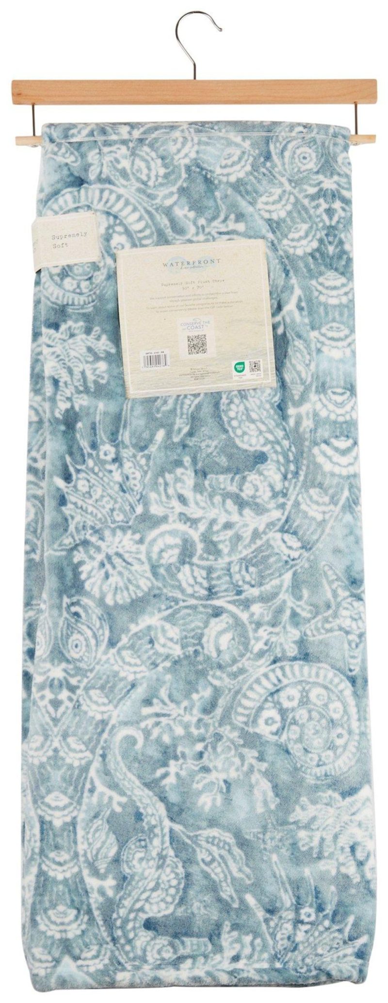 Bedding | 50X70 Seahorse Print Soft Plush Throw Bedding Bedding