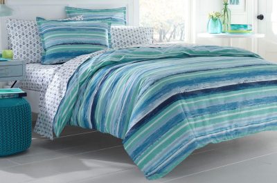 Bedding | Alex Duvet Cover Set Bedding AQUA