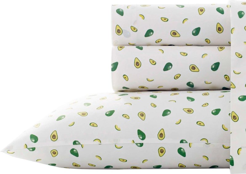 Bedding | Avacados Print Sheet Set Bedding Bedding