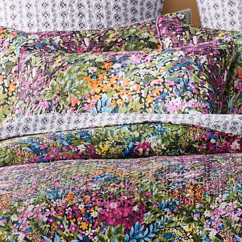 Bedding | Basel Ditsy Floral Quilt & Sham Set Bedding Bedding