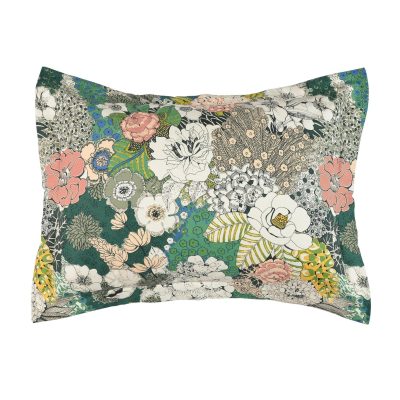 Bedding | Bettina Green Floral Sham Bedding Bedding