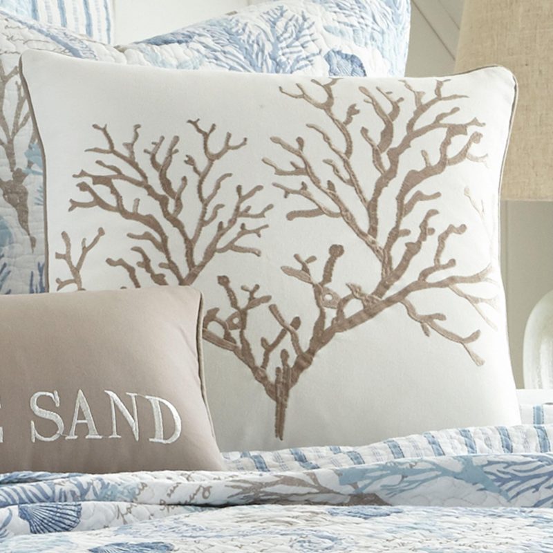 Bedding | Galapagos Coastal Coral Decorative Pillow Bedding Bedding