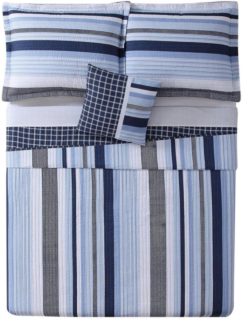 Bedding | Kids Mason Stripe Quilt Set Bedding Bedding