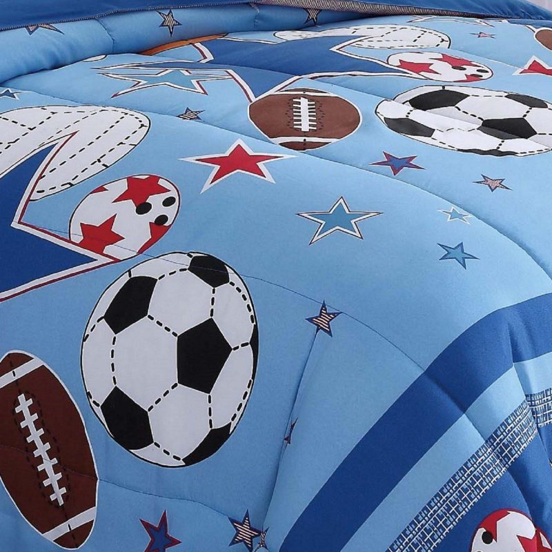 Bedding | Kids Sports & Stars Comforter Set Bedding Bedding