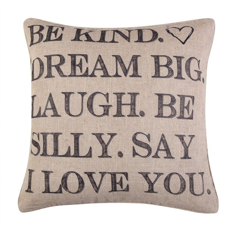 Bedding | Santa Fe Be Kind Decorative Pillow Bedding Bedding