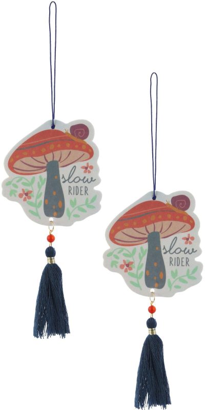 Electronics, Gadgets & Gifts | 2-Pc. Mushroom Tassel Vanilla Air Freshener Electronics, Gadgets & Gifts BLUE MULTI